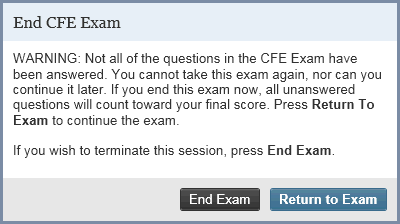 Clear CFE Exam